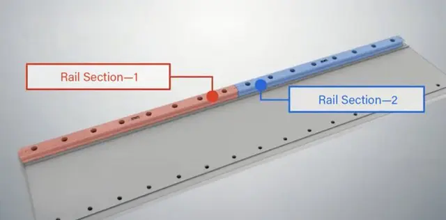 Butt-Jointed Rails Go to Great Lengths To Meet Long Travel Needs