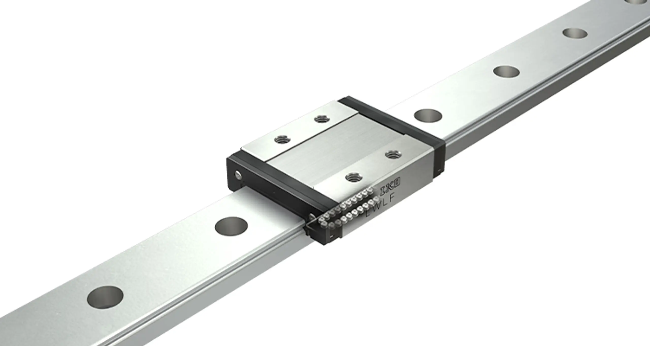 Structured with two rows of balls that make contact with the raceway at four points, linear motion rolling guides are able to deliver high stability and accuracy.
