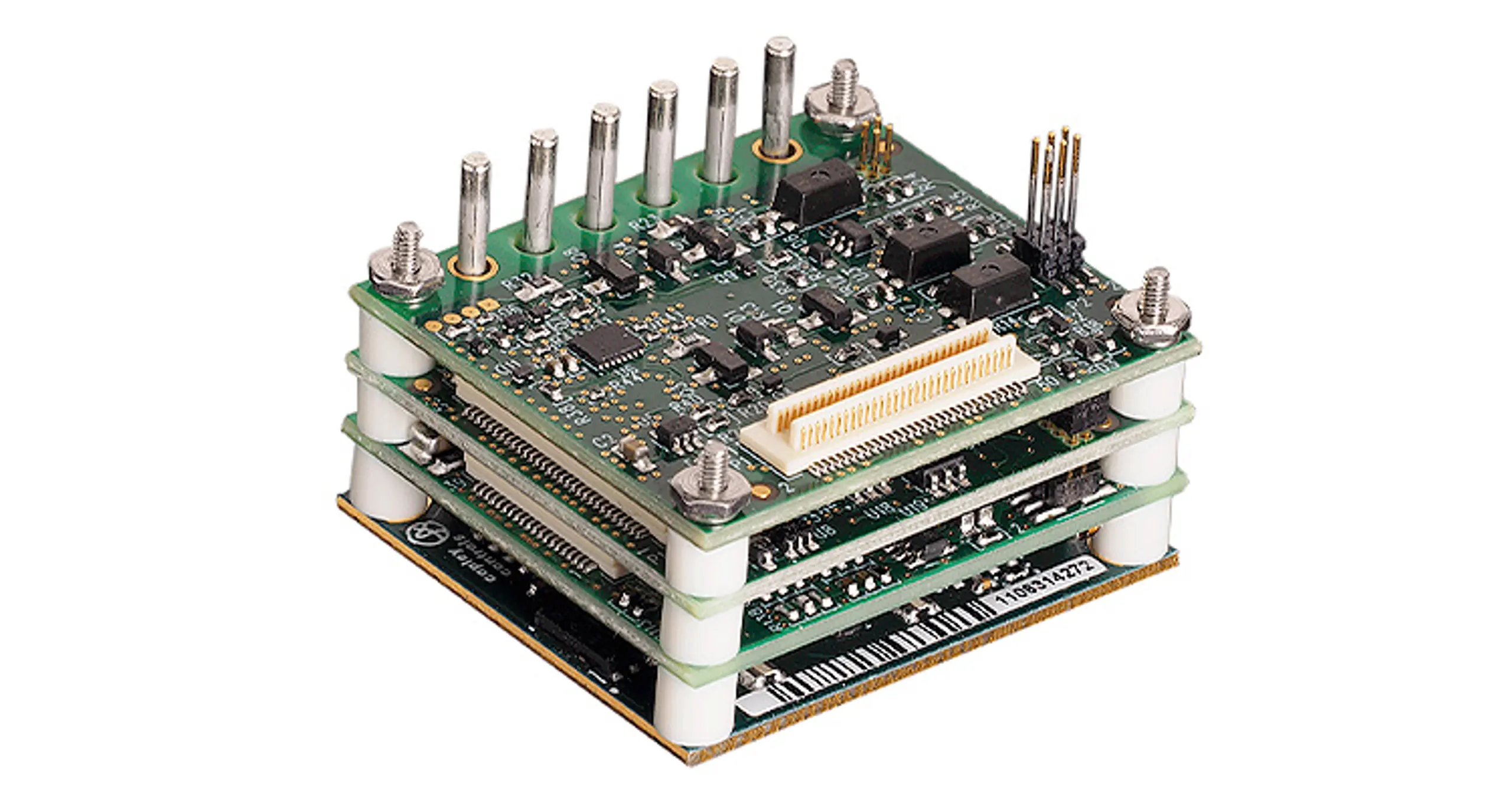 Figure 2. A Copley Controls low-profile Nano Module digital servo drive with peak current output up to 70A.