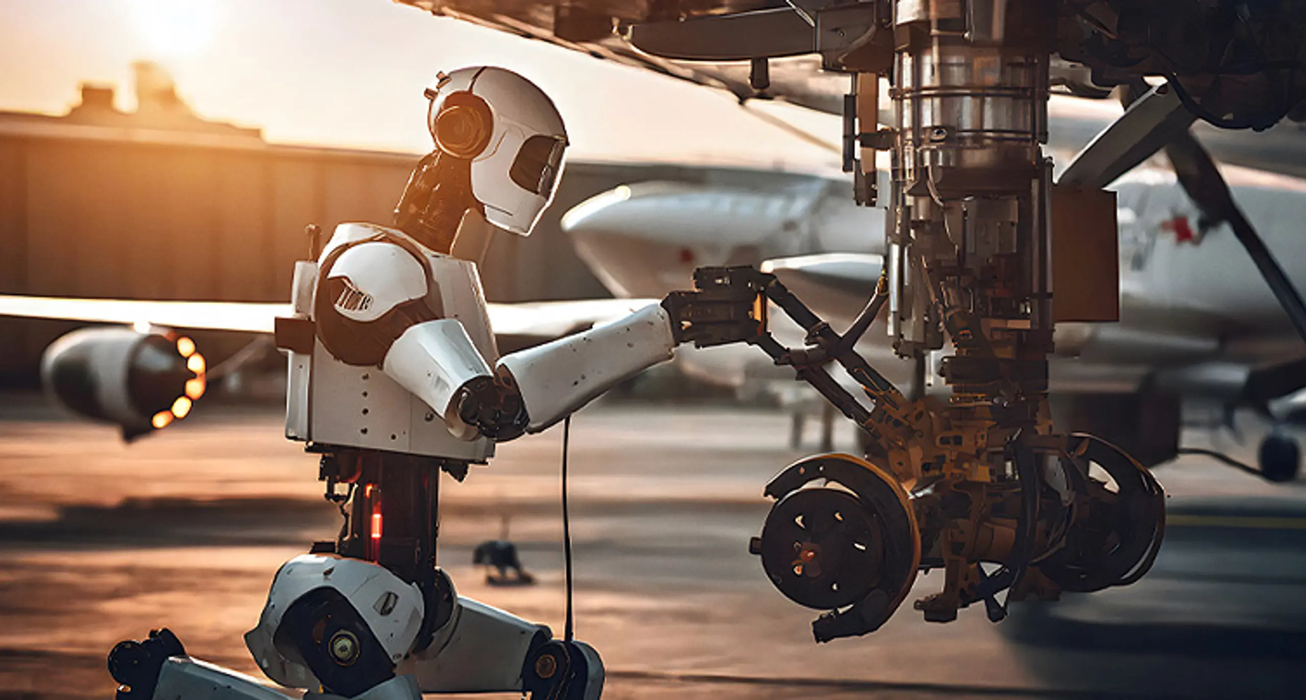 Linear guides can help a humanoid robot extend its reach.