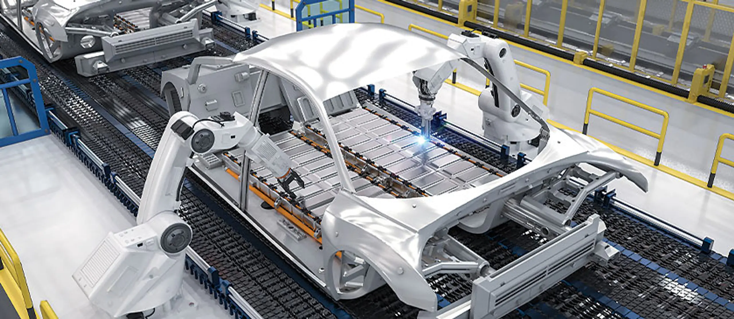 Precision Motion Components Drive Automated Electric Vehicle Manufacturing Advances