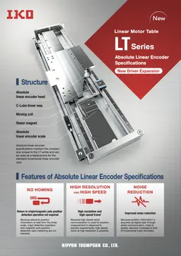 Download Linear Motor Table LT Series