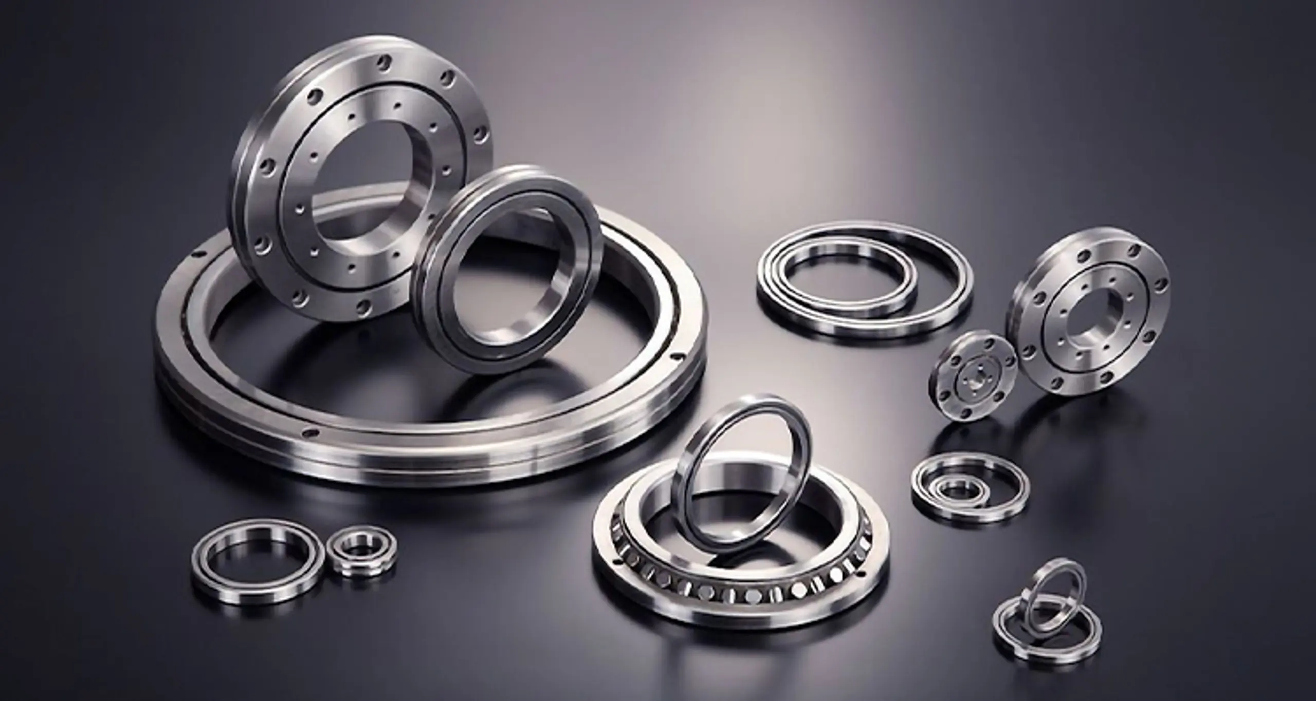 Crossed roller bearings come in a wide range of sizes and can be modified to withstand punishing conditions aboard spacecraft such as vacuums and low temperatures.