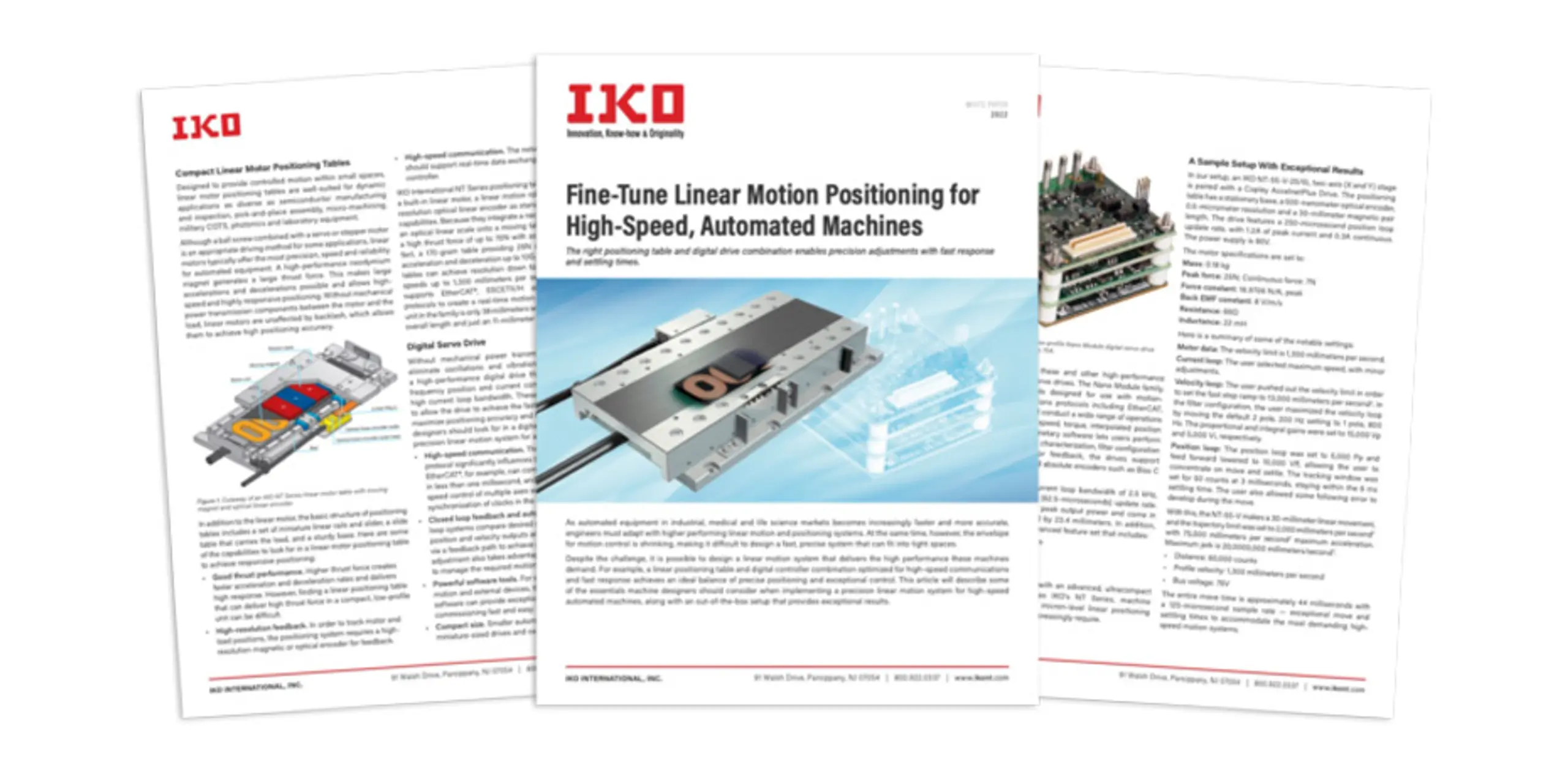 How To Achieve Precise Linear Positioning and Control for Automated Systems