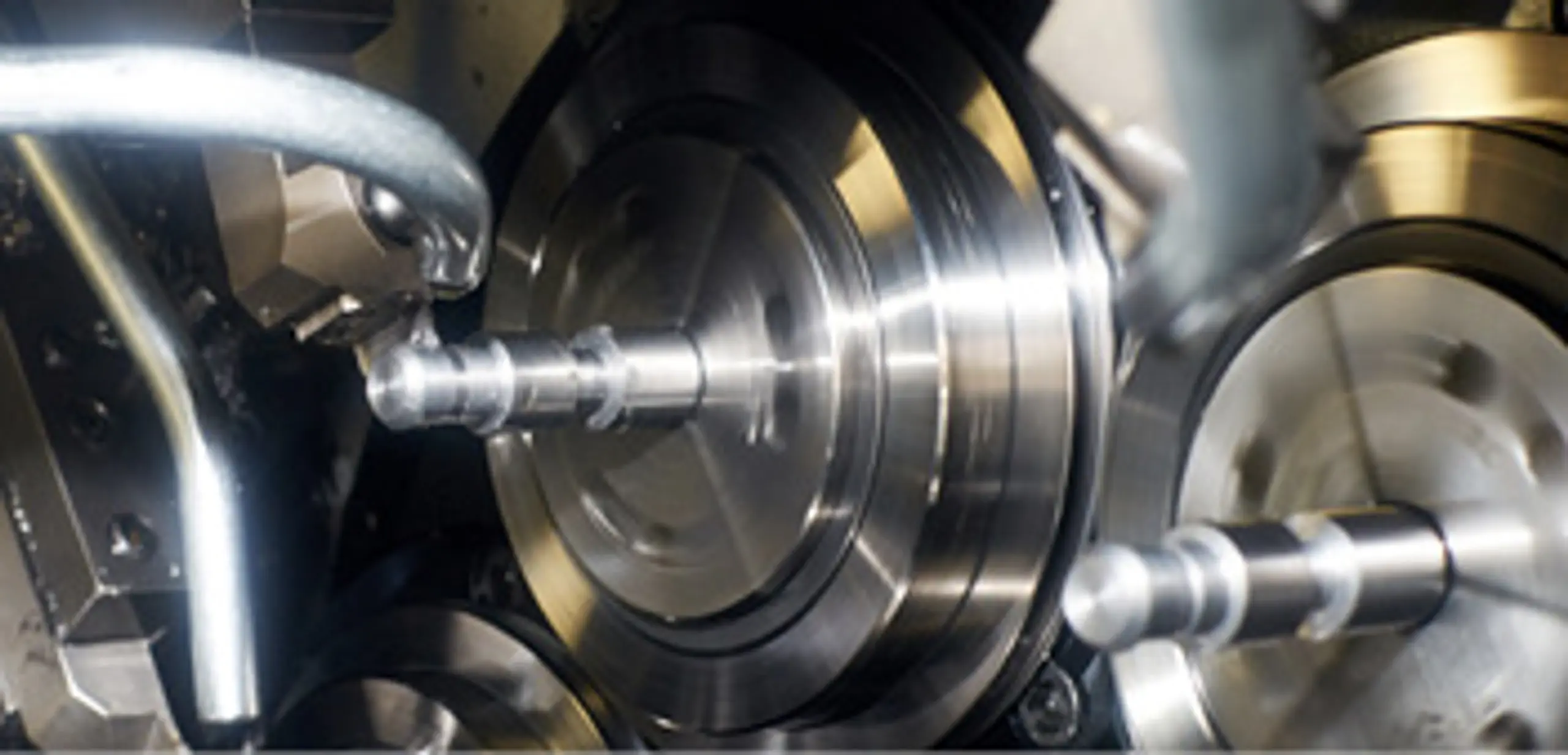 Figure 1. Crossed roller bearings are used in spindle heads and other rotating parts in machine tools and CMM machining centers.